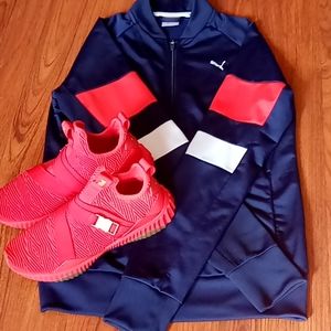 BUNDLE - Puma Defy Mid with Puma Sweater